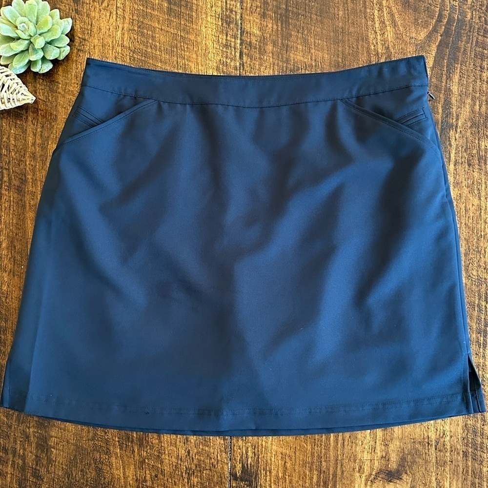 NVO Sport | Navy Blue Golf Skort, Size 14